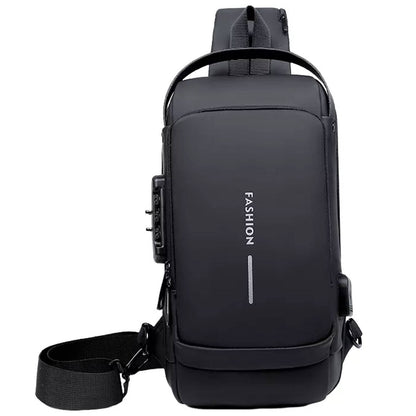 Bolso De Hombro Antirrobo Con Carga Usb, Bandolera Deportiva